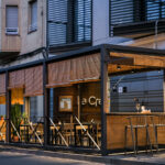 Terrassa Hostal La Creu 13