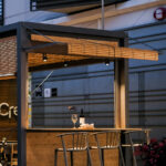 Terrassa Hostal La Creu 16